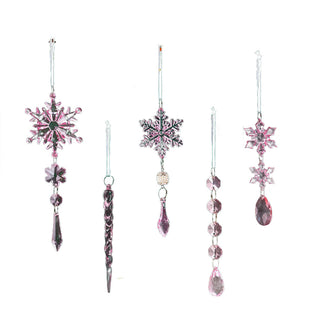 Sakerplus® Acrylic Crystal Christmas Ornaments