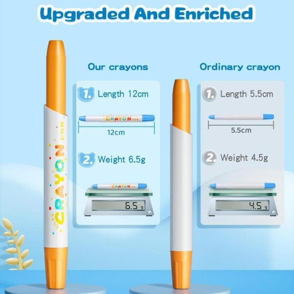 Sakerplus® Twist Crayons For Kids Set