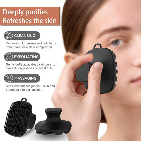 Sakerplus® Silicone Back Scrubber Shower Brush Set