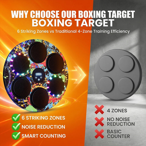 Sakerplus® Interactive Music Boxing Training Machine