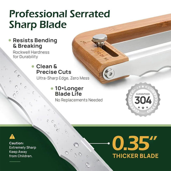Sakerplus® Adjustable Bread Knife For Homemade Bread
