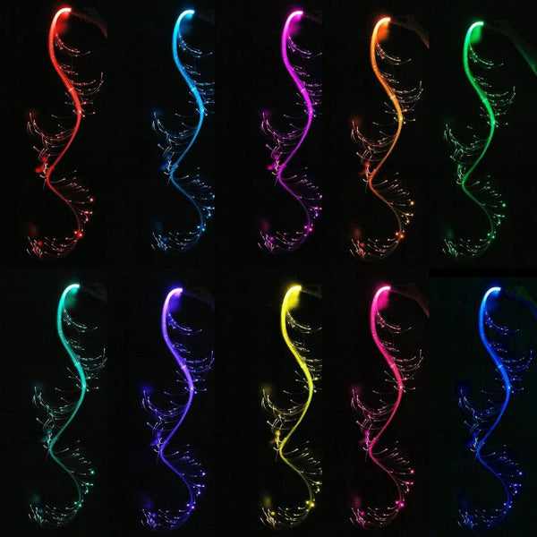 Sakerplus® Fiber Optic Dance Whip Lights