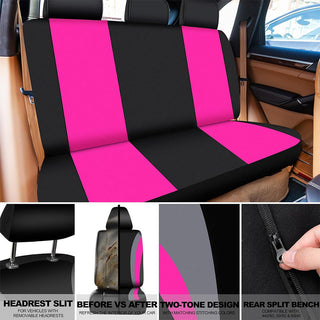 Sakerplus® Fluffy Car Seat Cover Full Set