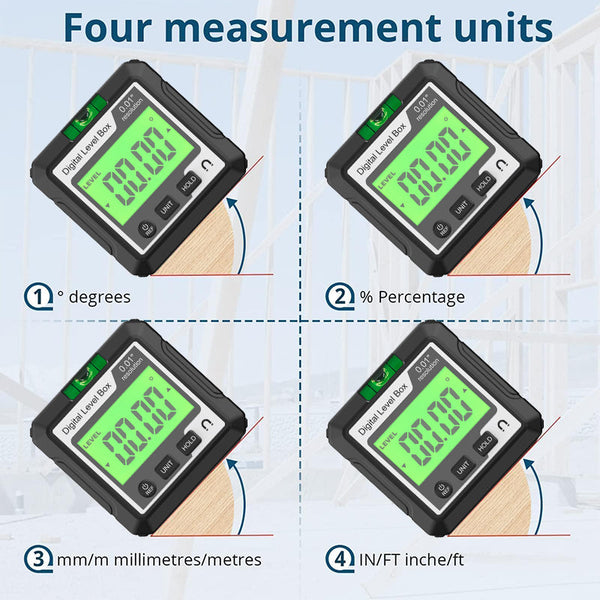 Saker Magnetic Digital Angle Finder