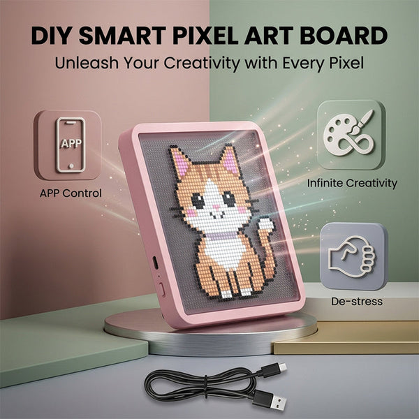 Sakerplus® App Guided LED Fuse Bead Pegboard