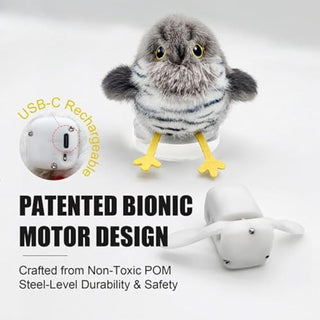 Sakerplus Motion Activated Flapping Bird Toy