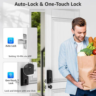 Sakerplus® Smart Keyless Entry Door Lock System