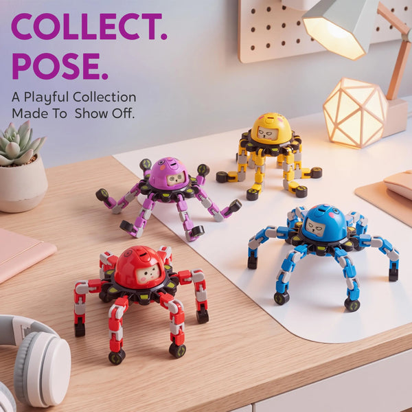 Sakerplus® Transforming Mechanical Fidget Spinner Toy