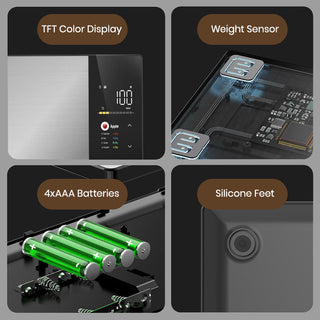 Sakerplus Digital Kitchen Scale with Nutrition Tracking