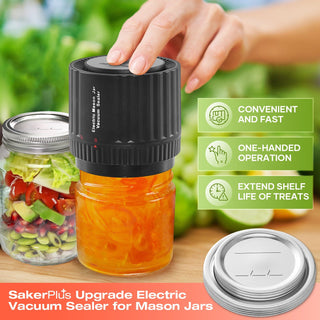 SAKER® Electric Mason Jar Vacuum Sealer