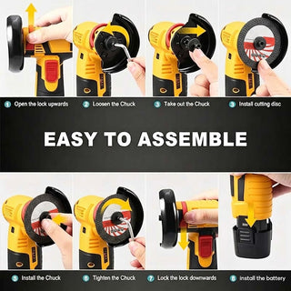 Sakerplus® Compact Cordless Metal Cutting Grinder
