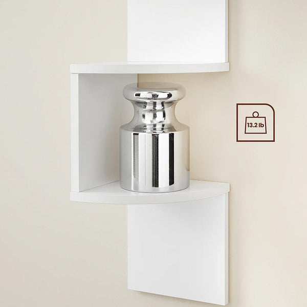 Sakerplus® Multi-Tier Wall Mount Corner Shelf