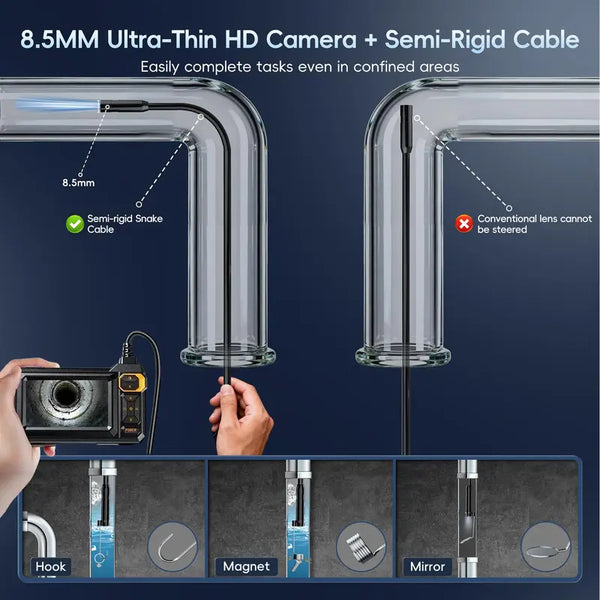 Sakerplus® Dual Lens HD Inspection Camera