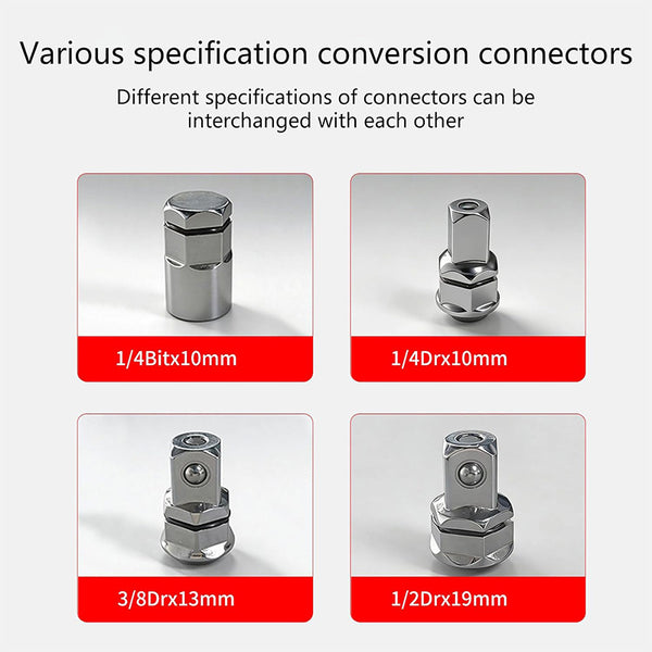Sakerplus® Ratchet Wrench Socket Adapter Set