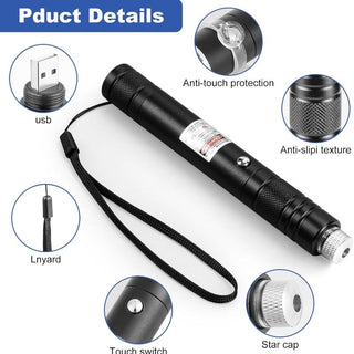 Sakerplus® Rechargeable Long Range Laser Pointer