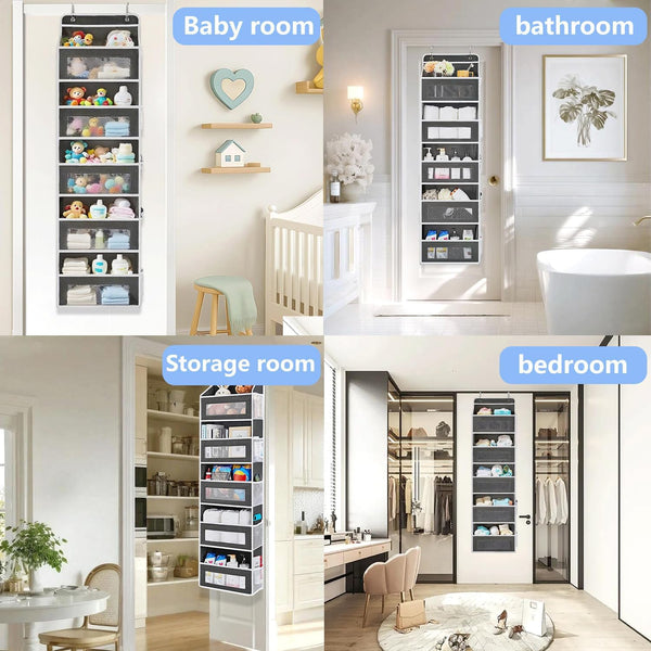 Sakerplus® Five Tier Over The Door Organizer