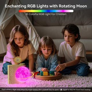 Sakerplus® Sunrise Alarm Clock Moon Lamp