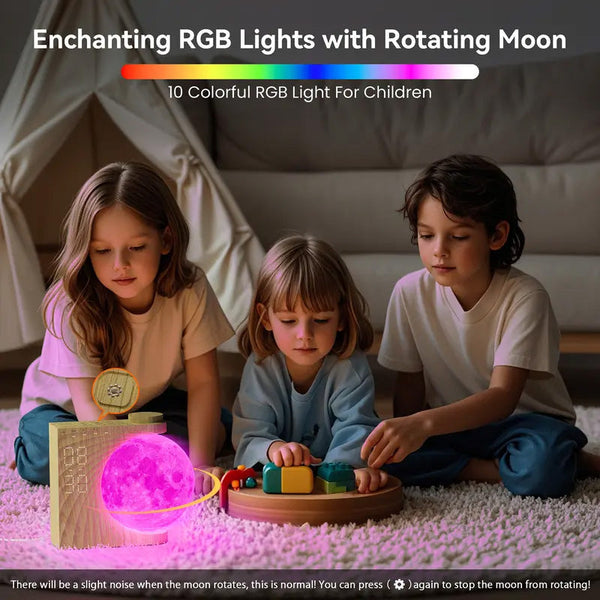 Sakerplus® Sunrise Alarm Clock Moon Lamp