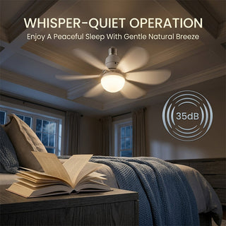 Sakerplus® Modern Low Profile Ceiling Fan Light