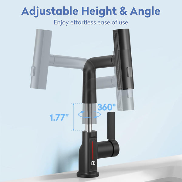 Sakerplus® Bathroom Faucet With Real-time Temperature Display