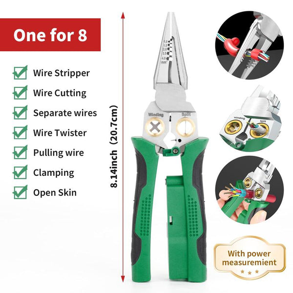 Sakerplus 8-in-1 Wire Stripper Twister