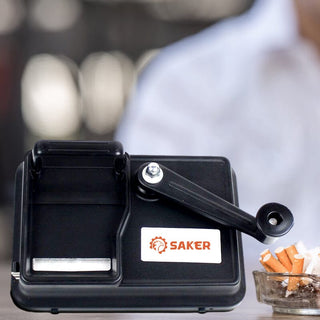 SAKER® Cigarette Rolling Machine with Groove Plate