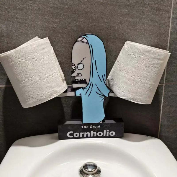 Sakerplus® Funny Cartoon Character Toilet Paper Holder