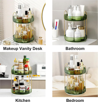 Sakerplus® 360 Rotating Makeup Organizer Stand