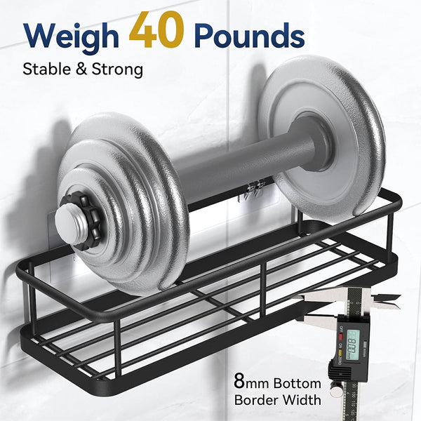 Sakerplus® Rustproof Shower Caddy Storage Set