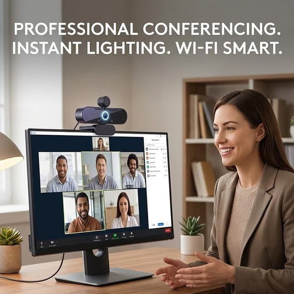 Sakerplus® Ultra HD 4K Webcam With Microphone