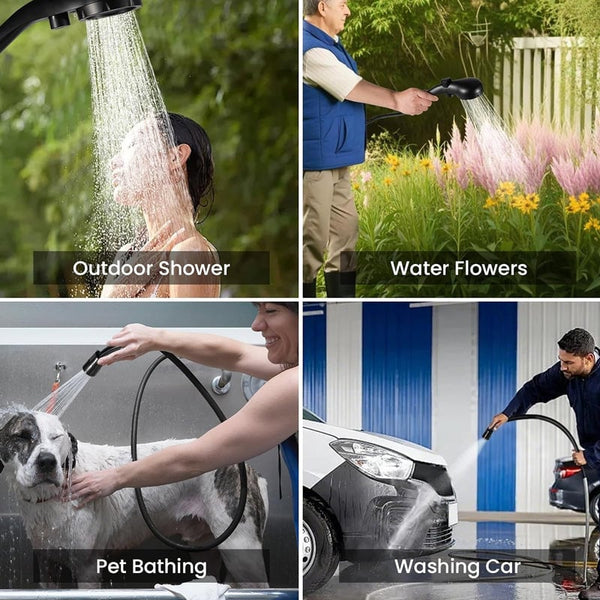 Portable Rechargeable Outdoor Camping Shower Pump