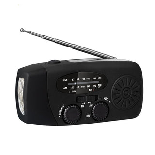 Sakerplus® Hand Crank Emergency Radio