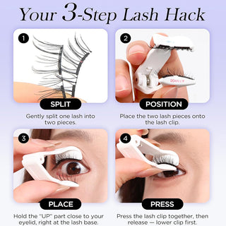 Sakerplus® Portable Magnetic Eyelashes with Applicator