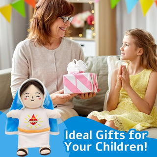 Sakerplus® Breathing Virgin Mary Plush Doll