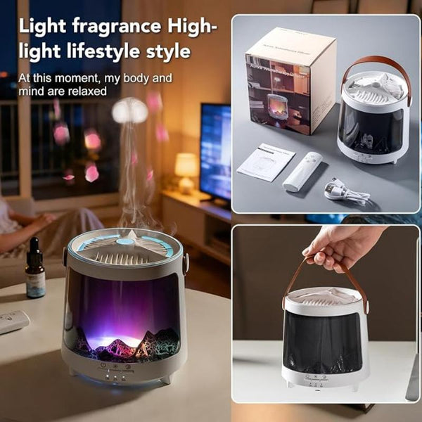 Sakerplus® Jellyfish Flame Essential Oil Diffuser