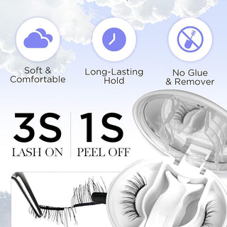 Sakerplus® Portable Magnetic Eyelashes with Applicator