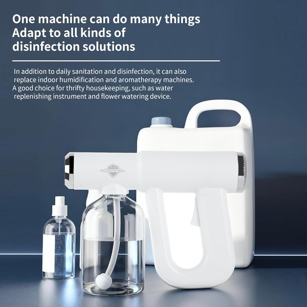 Sakerplus® Cordless Electric Nano Disinfectant Fogger