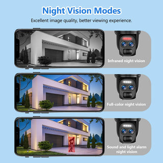 Sakerplus Solar Security Cameras Wireless Outdoor