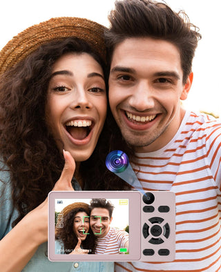 Sakerplus® 4K Dual Lens Vlogging Camera