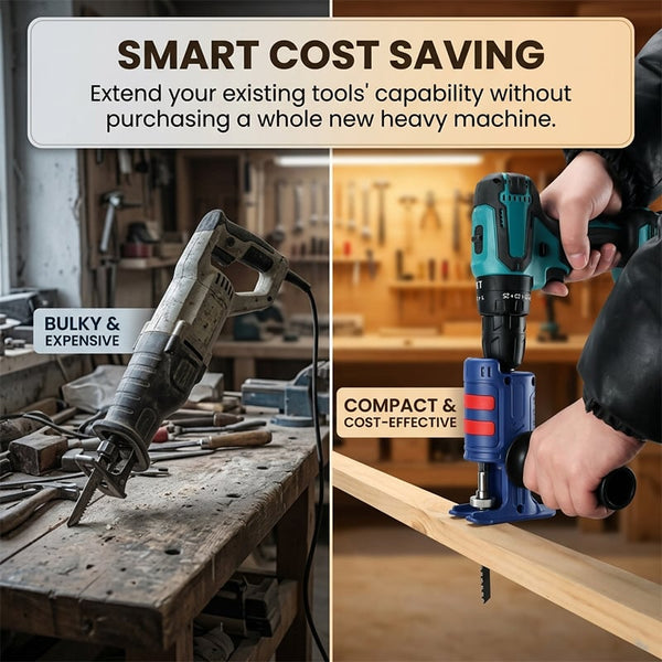 Sakerplus® Electric Drill Reciprocating Saw Adapter Converter