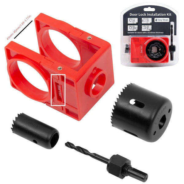 Sakerplus® Door Lock Installation Drilling Kit