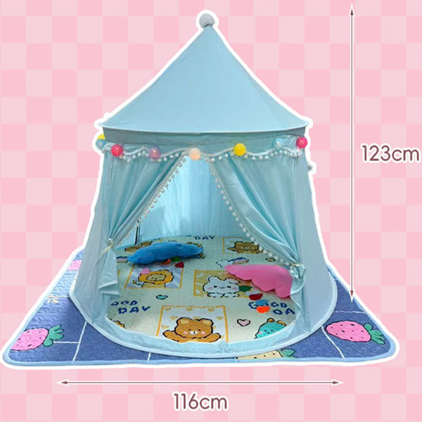 Sakerplus® Large Playhouse Kids Castle Tents