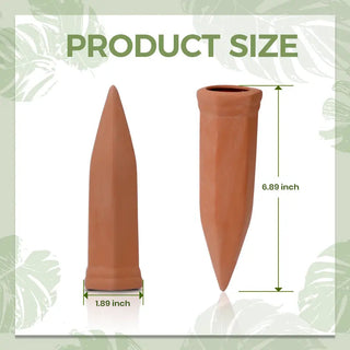 Sakerplus® Self-Watering Terracotta Plant Spikes Pack
