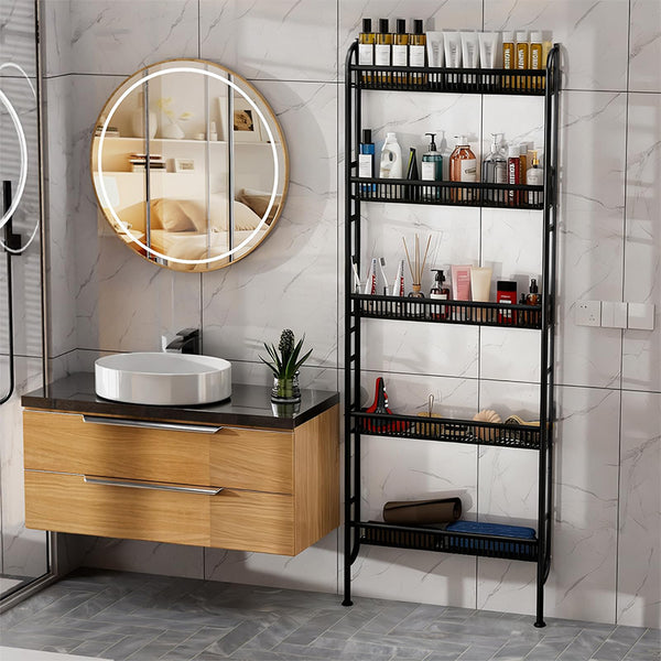 Sakerplus® Slim Behind Door Storage Rack Organizer