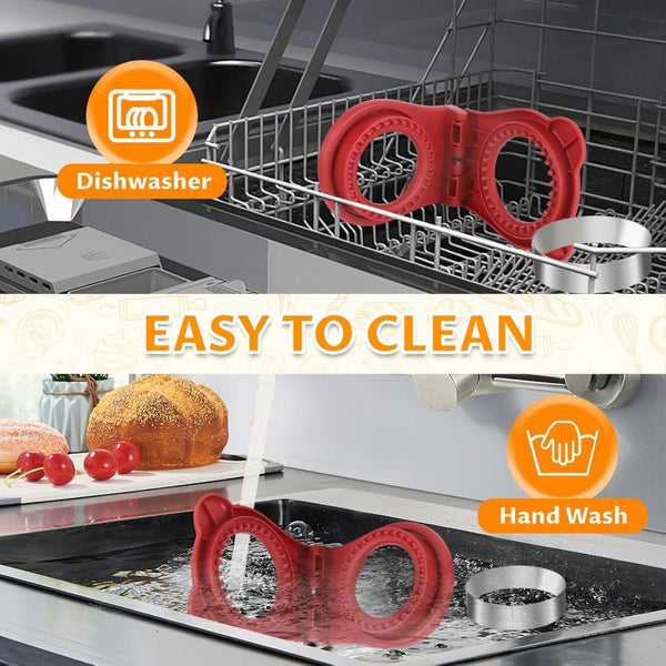 Sakerplus® Round Sandwich Cutter And Sealer Tool