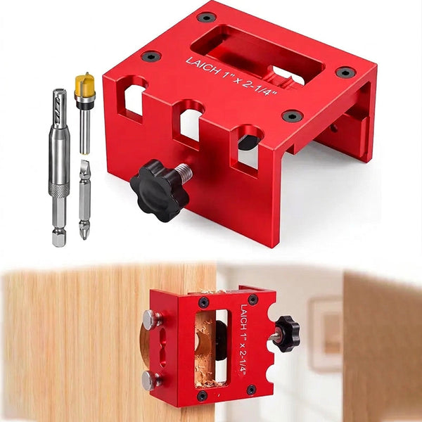 Sakerplus® Precision Door Latch Mortise Template