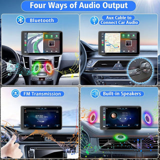 Sakerplus® Portable Wireless CarPlay Touch Screen