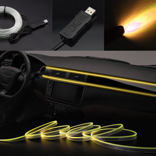 Sakerplus® USB Car LED Lights with APP Control