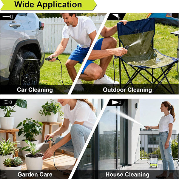 Sakerplus® Portable Foldable Cordless Outdoor Cleaning Sprayer