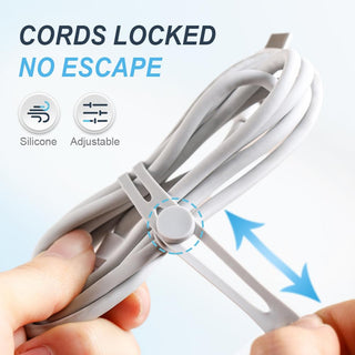 Sakerplus® Silicone Cable Organizer For Cables